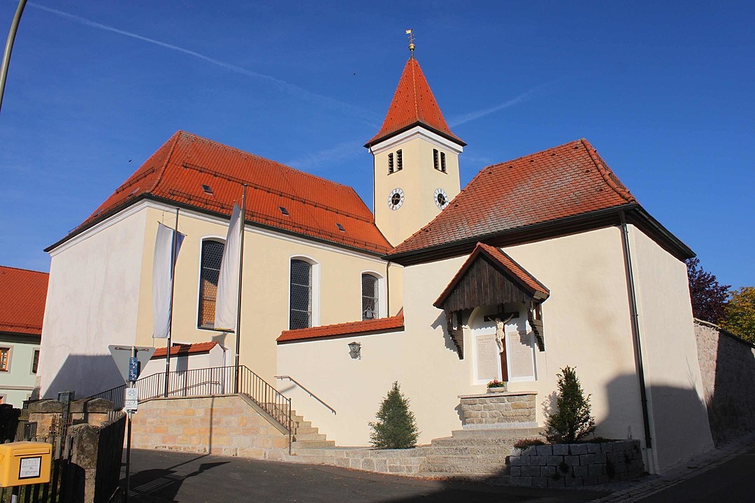 Pfarrkirche in Kirchenpingarten - Kirchenpingarten im Oberpfälzer Wald in der ErlebnisRegion Fichtelgebirge