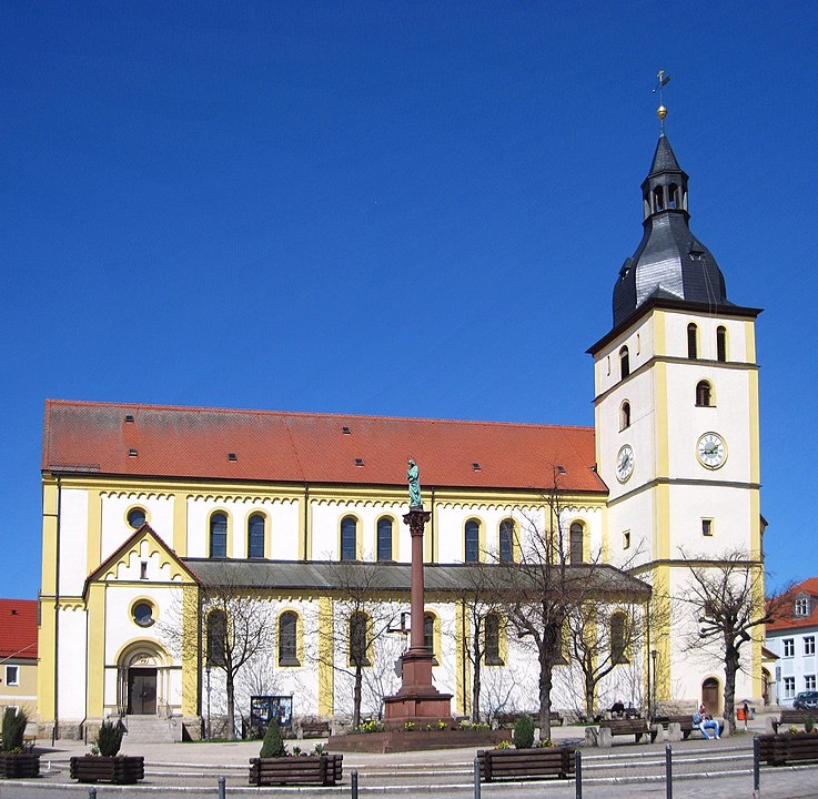 Kirche St. Jakob in Mitterteich - Mitterteich im Stiftland in der ErlebnisRegion Fichtelgebirge