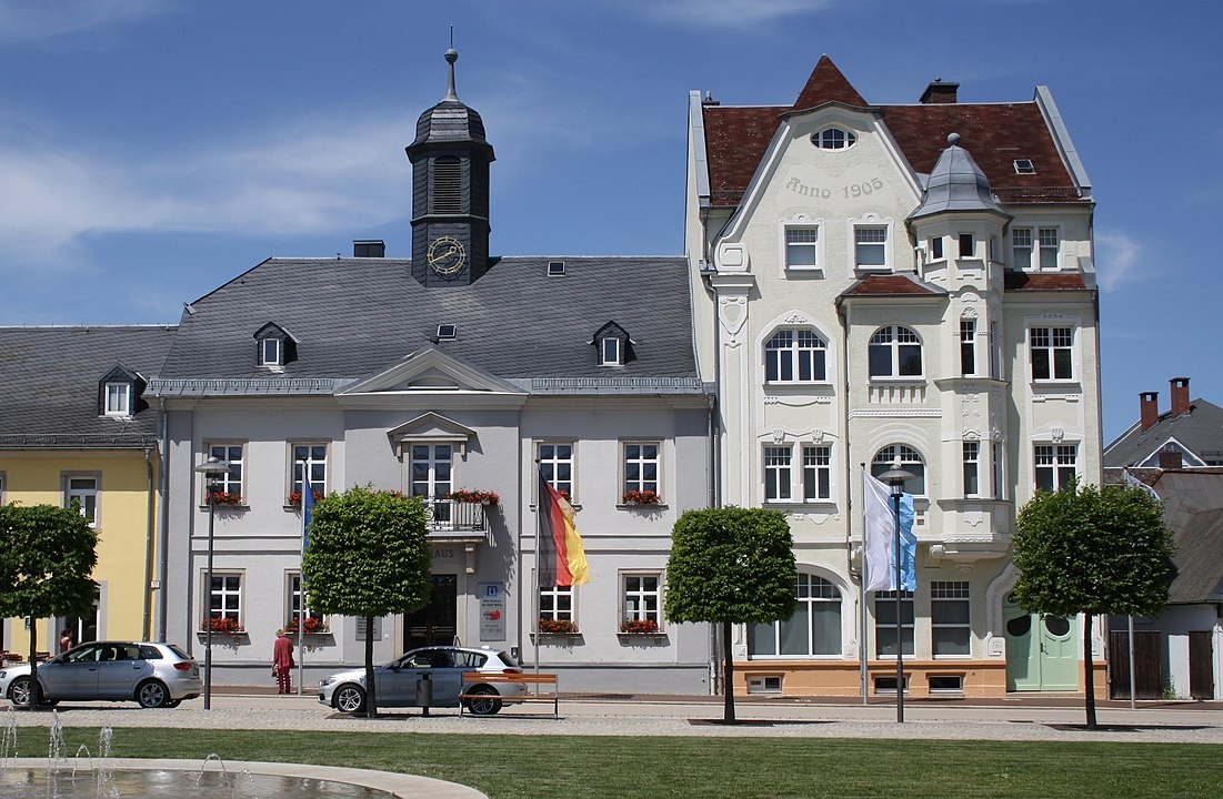Rathaus und Museum in Rehau - Rehau im Fichtelgebirge in der ErlebnisRegion Fichtelgebirge