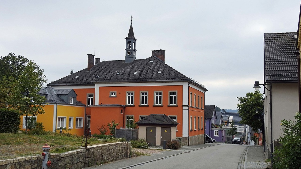 Rathaus in Röslau - Röslau im Fichtelgebirge in der ErlebnisRegion Fichtelgebirge