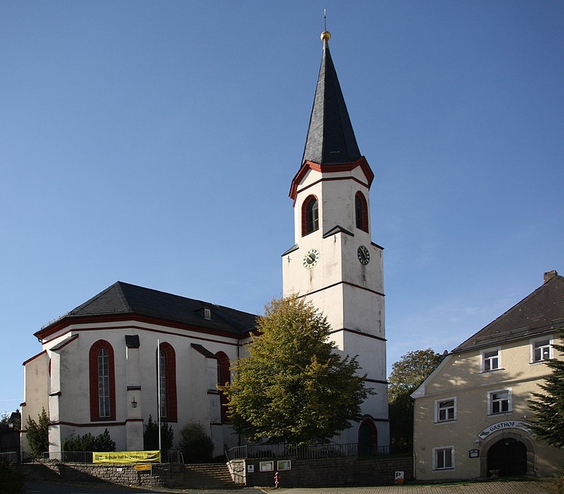 Kirche St. Maria in Weißdorf - Weißdorf im Fichtelgebirge in der ErlebnisRegion Fichtelgebirge