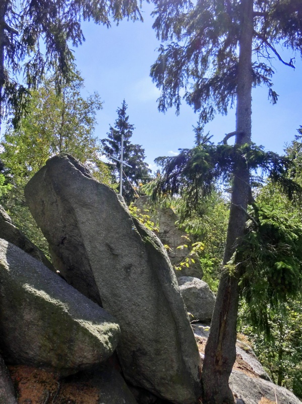 Aussichtspunkt Hohe Matze - Prinzenfelsen auf der Hohen Matze bei Tröstau in der ErlebnisRegion Fichtelgebirge
