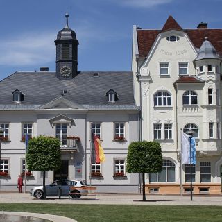 Rathaus und Museum in Rehau - Rehau im Fichtelgebirge in der ErlebnisRegion Fichtelgebirge