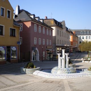 Stadtplatz in Selb - Selb im Fichtelgebirge in der ErlebnisRegion Fichtelgebirge
