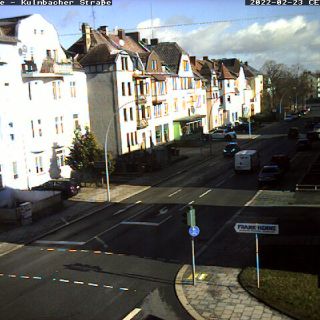 Webcam Hof - Blickrichtung Kulmbacher Straße - Webcam Hof Kulmbacher Straße in der ErlebnisRegion Fichtelgebirge