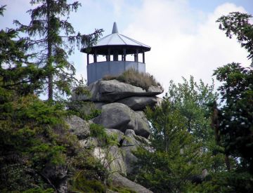 Aussichtspunkte - Aussichtspavillon Schüssel auf dem Großen Waldstein